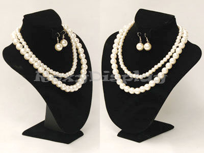 Necklace Display Busts on Necklace Earrings Jewelry Display  Jw Ve N1  N2 N3  N4   Ebay